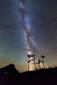 Milky way background. Free public domain CC0 photo.