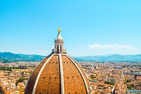 Brunelleschi's Dome in Italy. Free public domain CC0 photo.