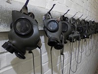 Army face masks. Free public domain CC0 photo.