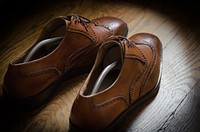 Men leather shoe. Free public domain CC0 image.