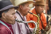Street band in Guatemala - 31 May 2016
