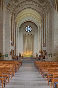 Beautiful church interior. Free public domain CC0 photo.