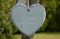 Heart ornament for valentine. Free public domain CC0 image.
