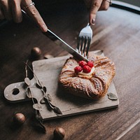 Free pastry photo, public domain food CC0 image.