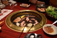 Korean BBQ, food image. Free public domain CC0 photo.