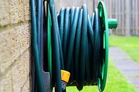 Garden hose. Free public domain CC0 photo.