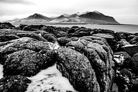 Iceland volcanic rocks and mountains. Free public domain CC0 photo.