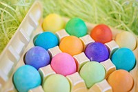 Easter eggs. Free public domain CC0 photo.