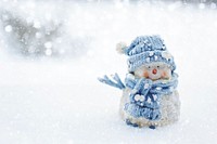 Snowman. Free public domain CC0 photo.