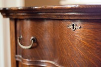 Close up of wooden drawer. Free public domain CC0 photo.