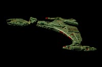 Klingon battle cruiser toy. Free public domain CC0 photo.