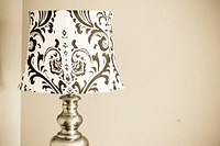 Decorative lamp, background photo. Free public domain CC0 image.