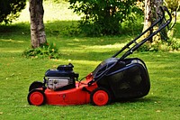 Lawn mower. Free public domain CC0 image.