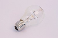 Closeup vintage light bulb. Free public domain CC0 photo.