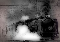 Steam train. Free public domain CC0 photo.