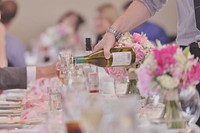 Wedding reception. Free public domain CC0 photo.