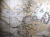 Old map. Free public domain CC0 photo.