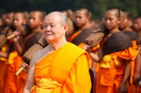 Dhammakaya tradition, Pathum Thani Province, Thailand, Sept. 20, 2014.