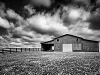 Farm house in the countryside. Free public domain CC0 photo.