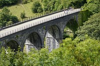 Monsal Trail bridge, United Kingdom. Free public domain CC0 photo.