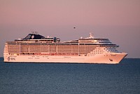 Cruise ship. Free public domain CC0 photo.