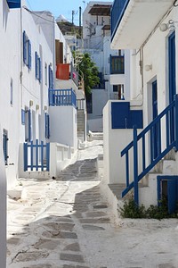 Santorini, Greece. Free public domain CC0 image.