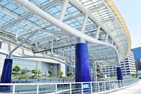 Modern airport in Nagoya, Japan. Free public domain CC0 photo.