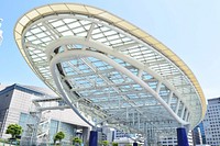 Modern airport in Nagoya, Japan. Free public domain CC0 photo.