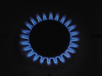 Gas flame backgroud.  Free public domain CC0 photo.