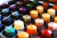 Nespresso capsule, coffee & caffeine. Free public domain CC0 image