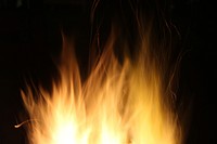 Fire photo. Free public domain CC0 image.