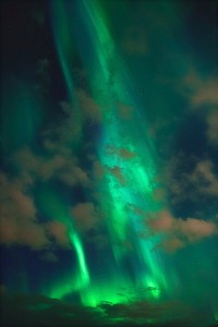 Aurora borealis background. Free public domain CC0 photo.