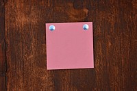 Sticky note. Free public domain CC0 image.