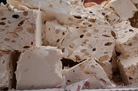 Nougat candy. Free public domain CC0 photo.