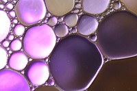 Oil bubble abstract texture. Free public domain CC0 photo.