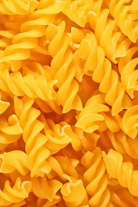 Fusilli pasta. Free public domain CC0 photo.