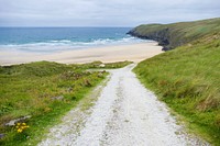 Penhale Sands, Cornwall, England. Free public domain CC0 photo.