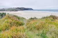 Penhale Sands, Cornwall, England. Free public domain CC0 photo.