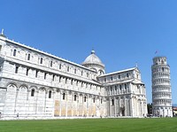 Pisa tower in Italy. Free public domain CC0 image.