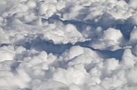 Closeup on ground covered in snow. Free public domain CC0 image. 