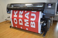 Large printing machine. Free public domain CC0 photo.