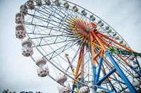 Ferris wheel. Free public domain CC0 image.