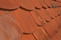 Roof texture pattern. Free public domain CC0 photo.