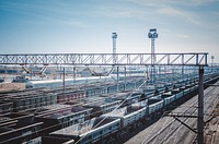 Empty train station. Free public domain CC0 photo.