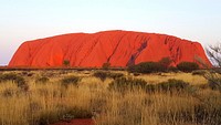 Uluru rock mountain, Australia. Free public domain CC0 image.