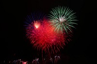 Fireworks for celebration. Free public domain CC0 photo.