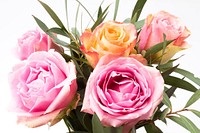 Rose bouquet background. Free public domain CC0 image.