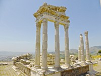 Historical landmark in Turkey. Free public domain CC0 image.