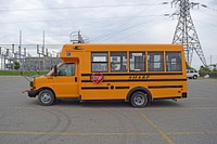 School bus.  Free public domain CC0 photo.