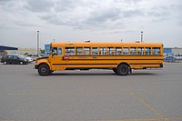 School bus.  Free public domain CC0 photo.